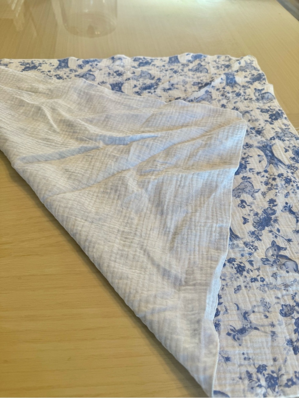 💙 Frankie's Bikinis Gigi Hadid Fawn Heidi Cotton Gauze Bandana Head Scarf Sarong - Picture 8 of 16